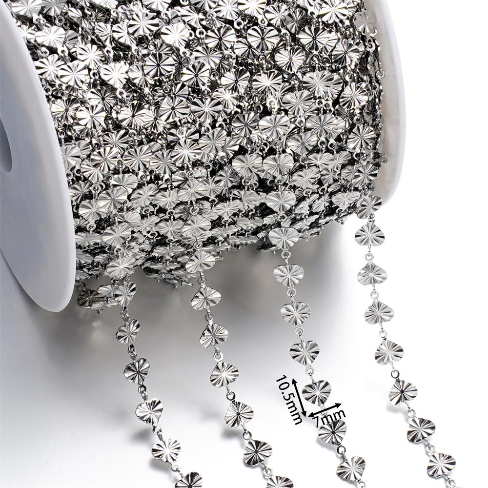 2Meters Handmade High Quality Stainless Steel Bracelet Anklet Necklace Chains for DIY Jewelry Making Findings Components