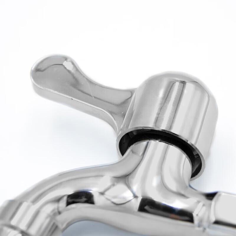 Bingyu 304 Stainless Steel Single Cold Wall-Mounted Basin Faucet