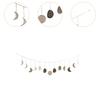 Phase Hanging Decor, Moon Cycle Banner for Wedding and Apartment