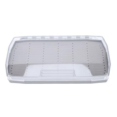Fliegenfischen Box PC Klarer Deckel EVA Schaumstoff Magnetisch Tragbar Fliegenfischen Zubehör Aufbewahrungsbox für Outdoor