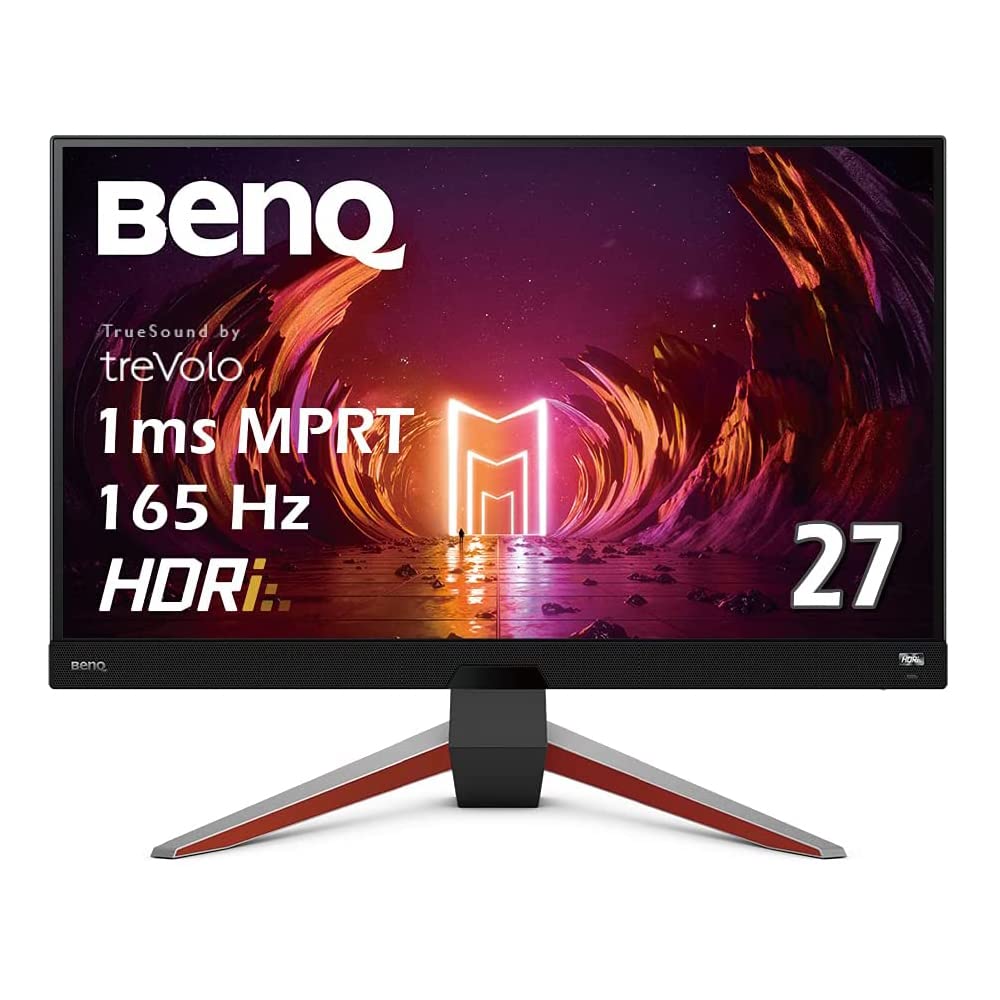 BenQ Japan BenQ MOBIUZ EX2710Q Gaming Monitor Premium treVolo Function Mode (27 inch/165Hz/IPS/WQHD/1ms/HDRi/HDR400/FreeSync 2.1ch Speaker/High
