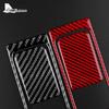 Real Soft Carbon Fiber Sticker For Volkswagen VW Golf 8 MK8 2020 2021 2022 2023 Co-Pilot Handle Frame Interior Trim Accessories