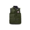 Freestyle Serie Leichte Wasserdichte Daunenweste Unisex Westen Militärgrün 4154M-49