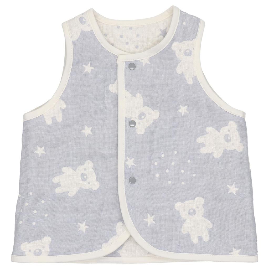 sizes Bear Made in Japan Vest, 60-80, N-Star Gauze,
