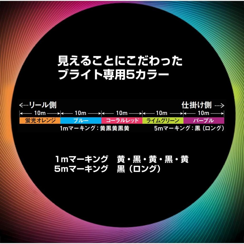 Daiwa PE Line UVF PE DuraSensor Bright Si2 4 2400 + No.