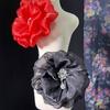 Applicazione Fiore 3D Grande Patch Applicazione per Abiti da Donna Spilla di Lusso di Design Accessorio Spalla Sposa da Palcoscenico