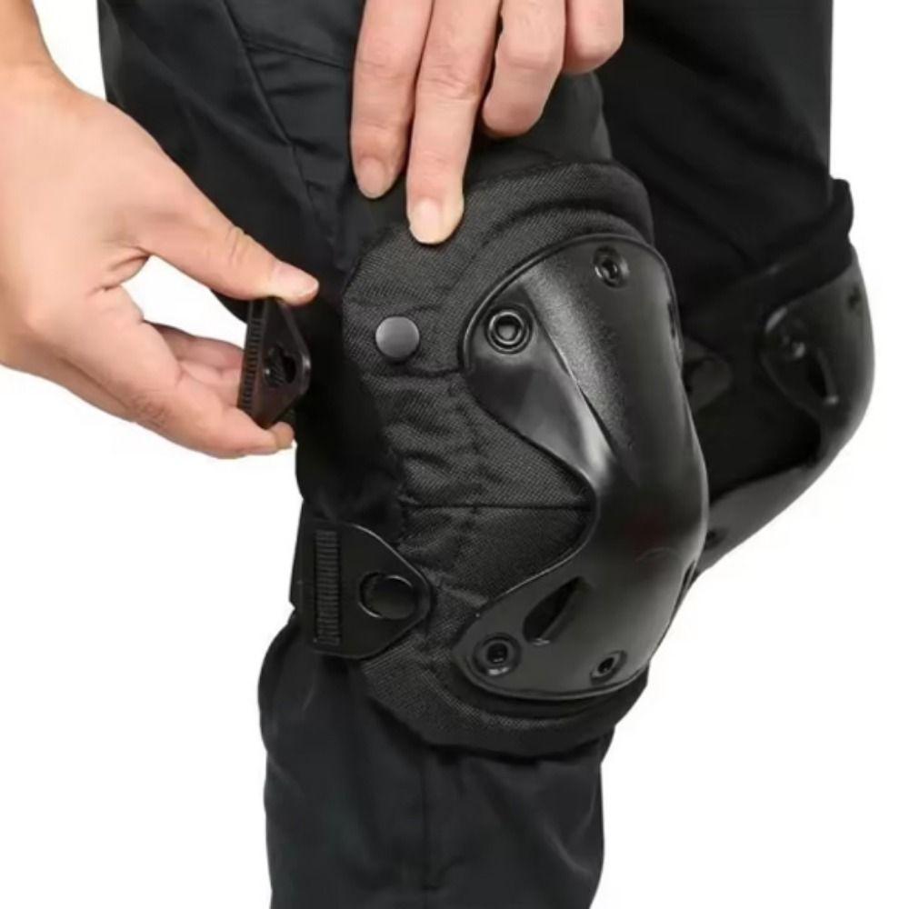 4Pcs/Set Professional Knee Pads Elbow Pads Impact Resistance Knee Protective Pad  Hiking