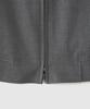 Asp Wide Wool Blouson - Mid Grey