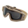 Gogle Desert Locust Okulary Desert Locust Wiatroszczelne, odporne na piasek, gogle outdoorowe z 2 szkłami, khaki