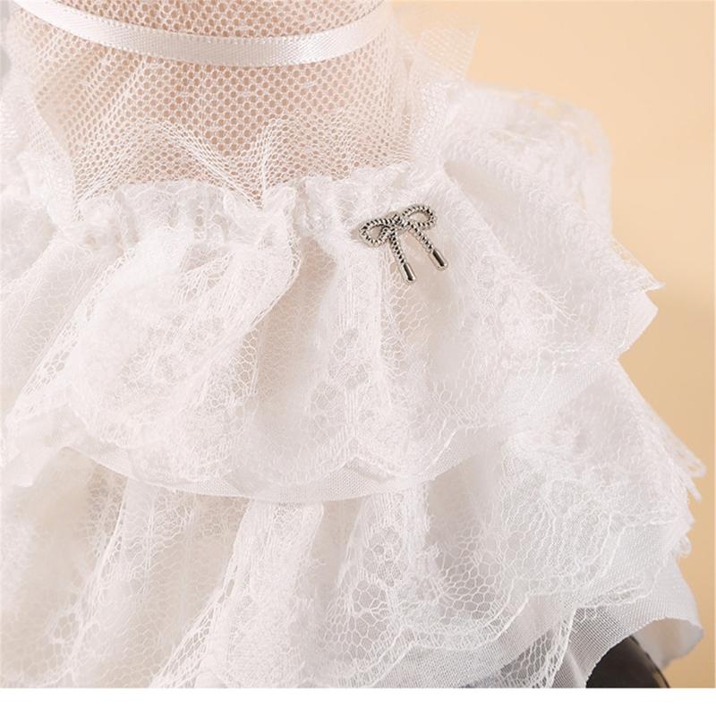 Polsini in Pizzo Elastici Scaldamuscoli Comodi Accessori Cosplay Moda Stile Gotico Costume Anime Maniche per Gambe