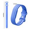 Silikon-Schlaufen Sportuhrarmband für Google Fitbit Air Gummiarmband Atmungsaktives Band Armband Correa Ersatzzubehör
