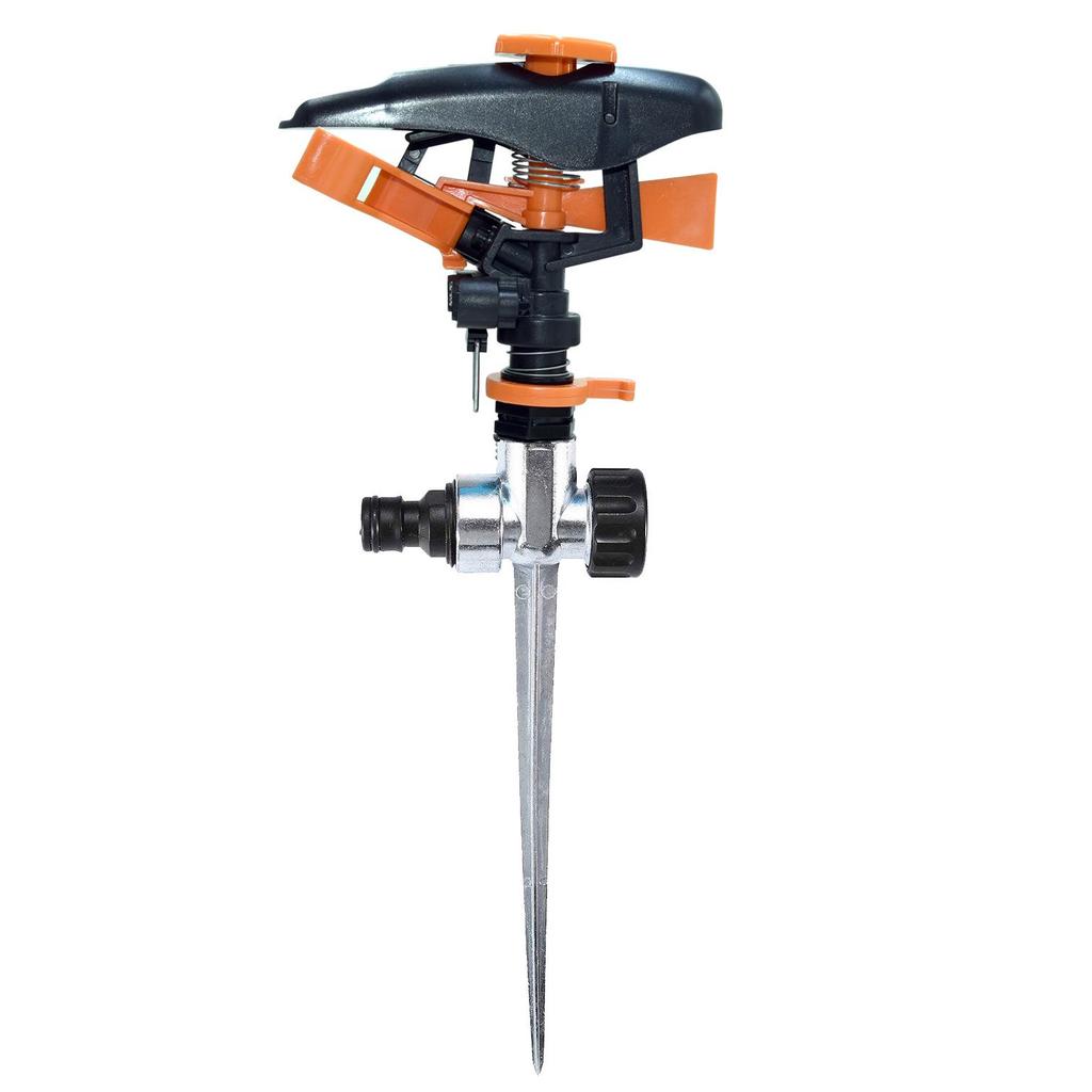 360° Rotating Lawn and Garden Sprinkler for Automatic Irrigation