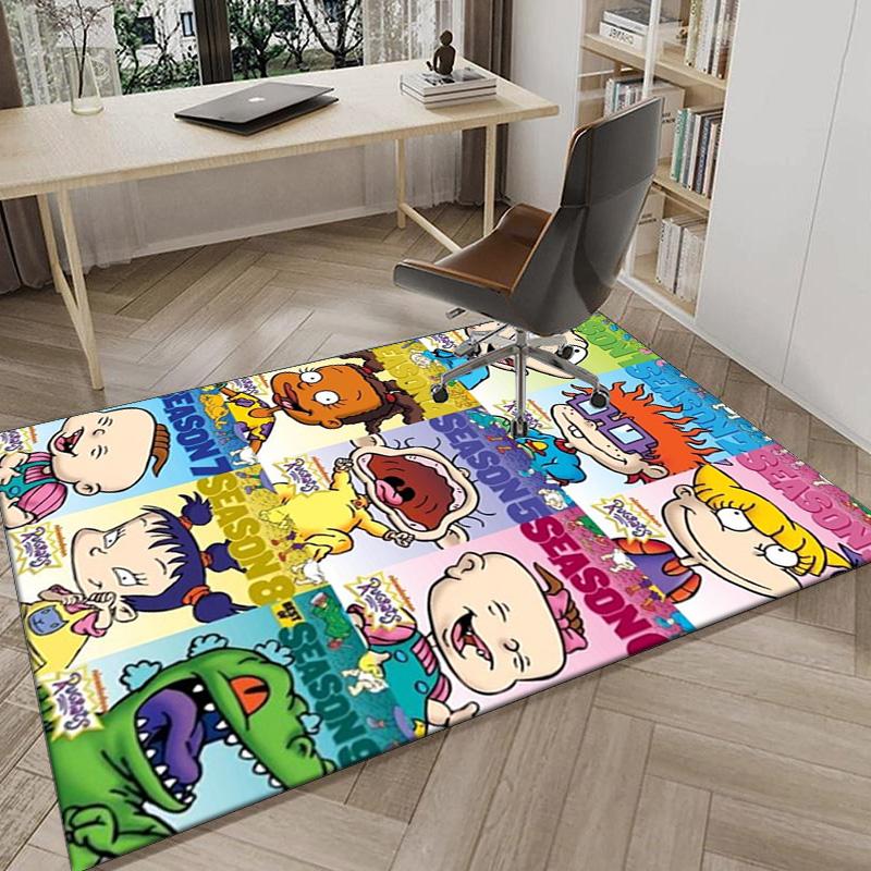 Rugr-ats: Urban Adventure Carpet, Chair Rug,Rug for Office Bedroom Living Rooms, Doormat Decor Fan Gift Christmas Gift