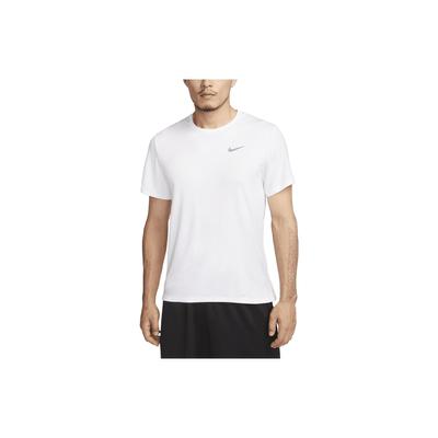 Dri-Fit Miler Kısa Kollu Tişört Erkek Üstler Beyaz DV9316-100