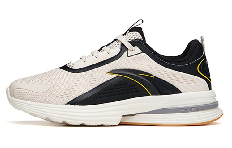 Men's Sneakers Anta Slip Resistant, Abrasion Resistant, Breathable Low Top Running Shoes Men's Black Gray