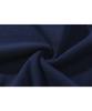 BASEMOMENT Diagonal Button Half Knit Navy