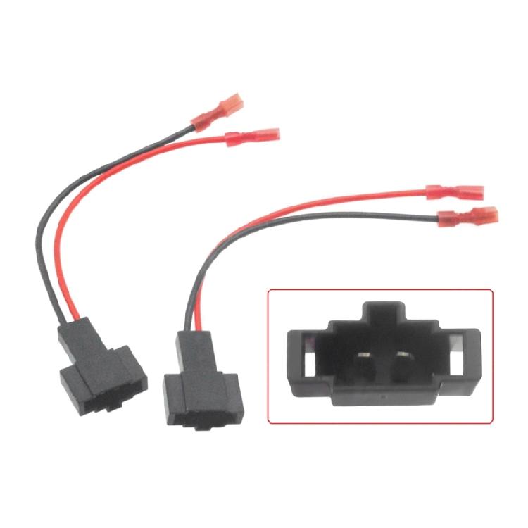 4Pcs Speaker Cable Adaptor Plug Connectors Wire Harness Adapter Connector