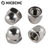 4PCS M6 M10 Acorn Cap Nut Decorative Cap Cover Dome Nut For Honda Suzuki Kawasaki Yamaha