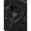 Levis American Vintage Losse Pasvorm Lange Mouwen Denim Jas Heren Jassen Zwart 002HR-0000