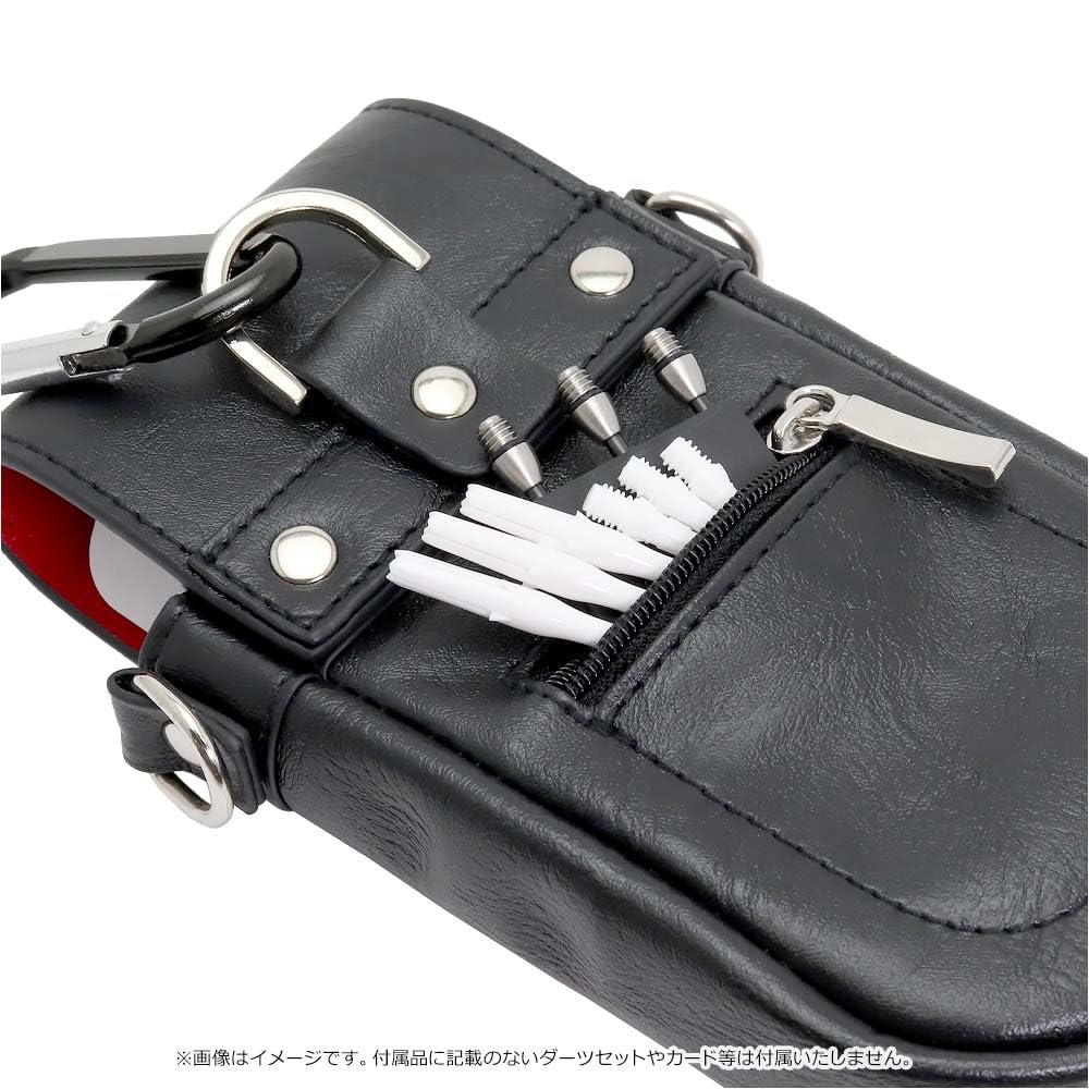 Hangover Drop In Darts Case Black Red