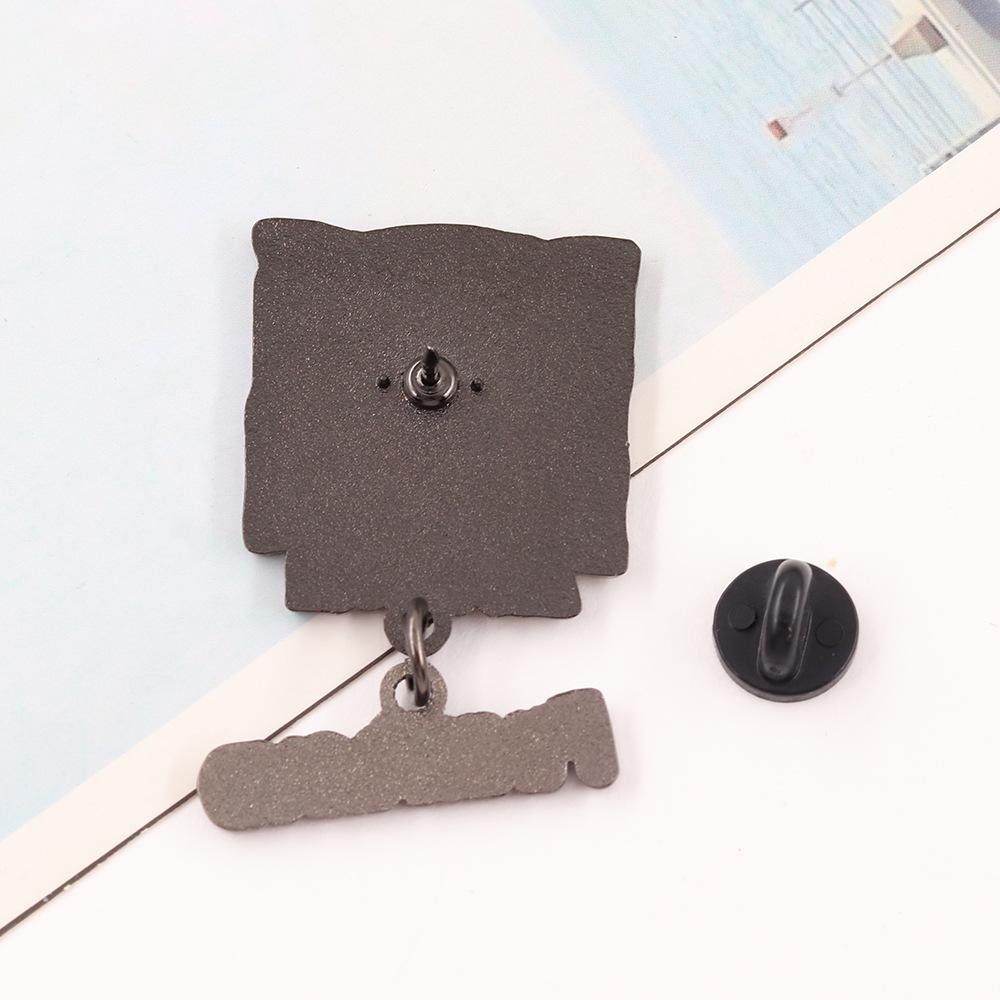 Pink Floyd The Division Bell 1994 Album Brooch – 90s Music Fan Badge Gift