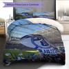 S04 Pattern Bedding Home Decoration Birthday Gift ( 1 duvet cover + 2 pillowcase, without core),fan merchandise.