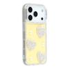 For iPhone 17 Pro Case Rhinestone Edge Pearl Love Decor TPU+PC IMD Phone Cover