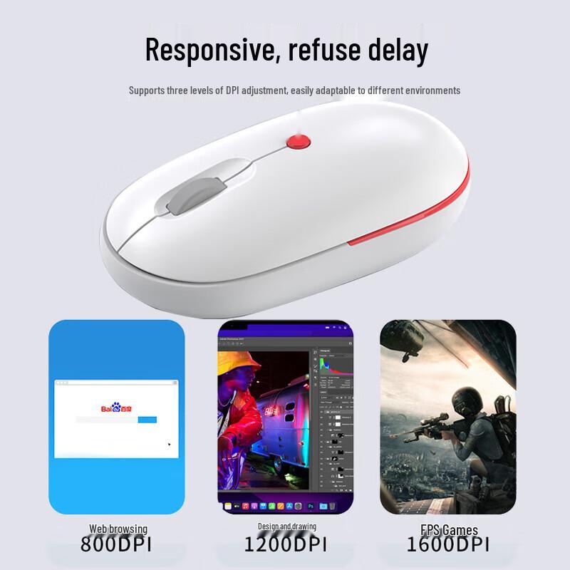 ASUS a-do Ergonomic Wireless & Bluetooth Mouse