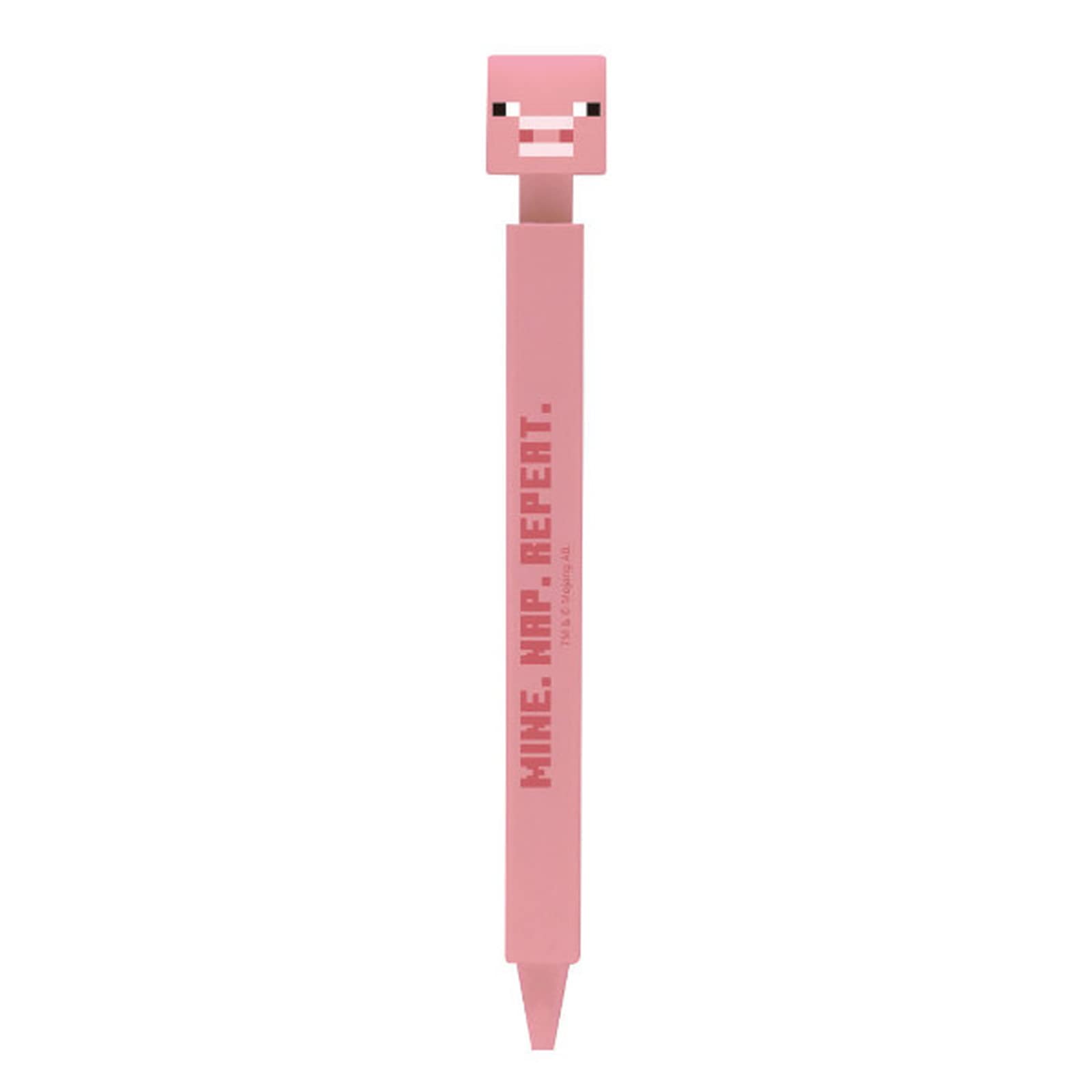 

K Company Minecraft Ballpoint Pen Pig H149 x W18 x D18mm MCT-BPS-BU