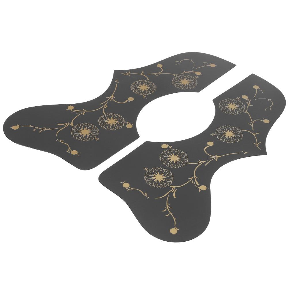 2PCS Hard Plastic Pickguard Self-Adhesive Guitar Protection Plate  Guitar Playing Experience