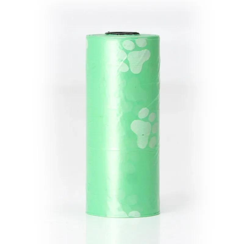 Pet Dog Poop Bags Garbage Dispenser Collector Bag Puppy Cat Pooper Scooper Bag Small Rolls Outdoor Clean Pets Supplies