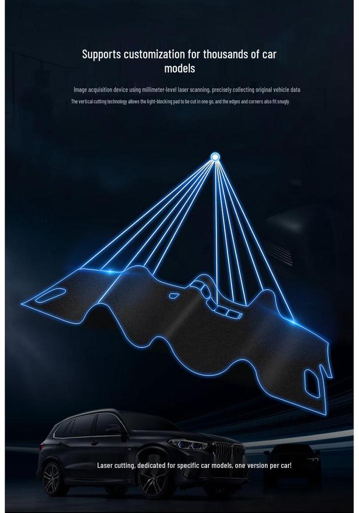 Toyota Corolla Anti-Glare Dashboard Sun Shade Pad (Fits 2007-2013 Models)