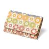Business Card Holder for Nishijin Nishijin Japanese Japanese Style Made In Hemp Leaf for Small Flowers [EsuonHappiness] Women, Multicolor, Textile,