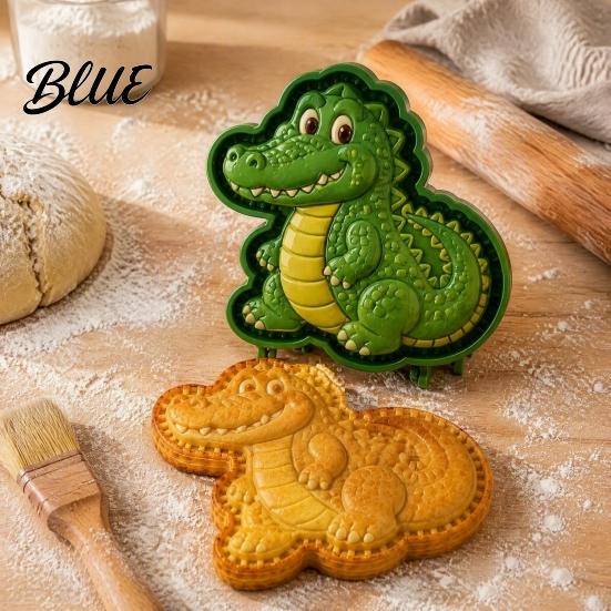 Kitchen Gadgets for Baking Holiday Mini Hand Pie Molds Animal Filled Press Baking Easy Release Dough Molds Reusable Non-Stick Cutter And Shaping