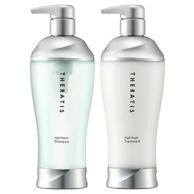 THERATIS Night Repair Shampoo and Treatment Pair Set Shampoo and Conditioner Set