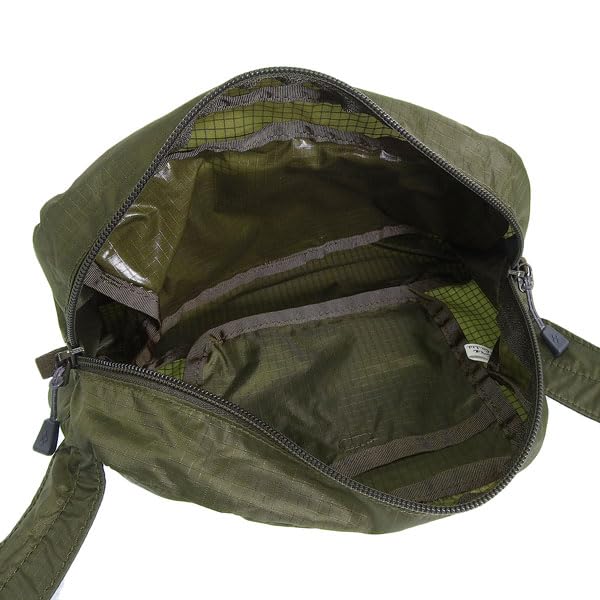 Bag for Men and Shoulder Body Light 1123986 Green [Montbell] Women, Bag, Bag, Nylon, Pocketable, Pouch, M, (Dark (KHGN))