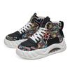 Neue lässige High-Top-Sportschuhe für Herren im Herbst sind modische, vielseitige, höhenverstärkende Schnürschuhe mit warmen Sportbrettschuhen für Herren