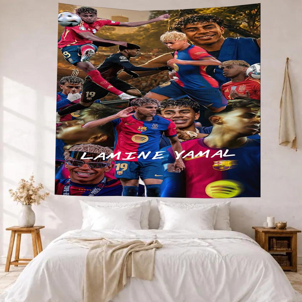 Boy Yamal Wall Decor Tapestry Art For Pet Memorial Birthdaywedding Party Backdrop Family Gift
