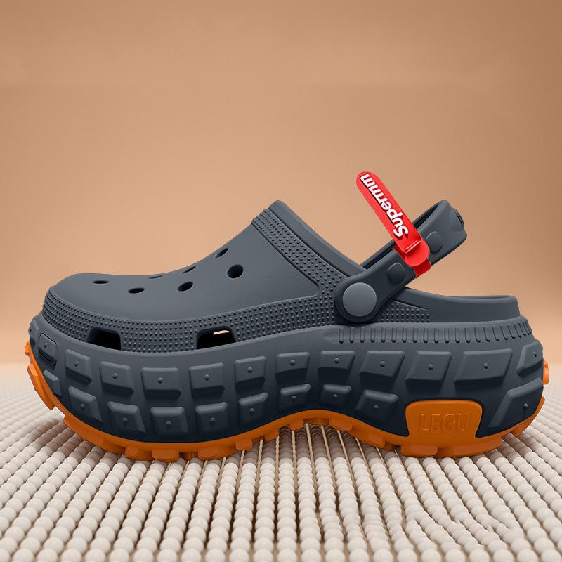 Scarpe da Uomo Traspiranti Antiscivolo con Fori per Guidare Estive Antiscivolo Calzature Esterne Sandali da Pesca da Spiaggia