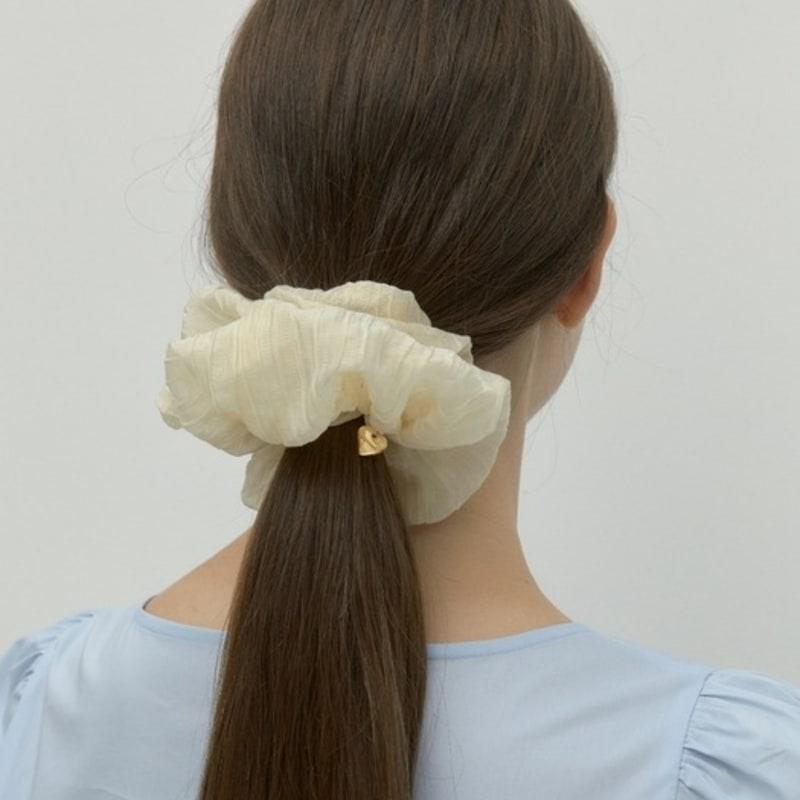 

DEPOUND органза шарм резинка для волос - слоновая кость ivory