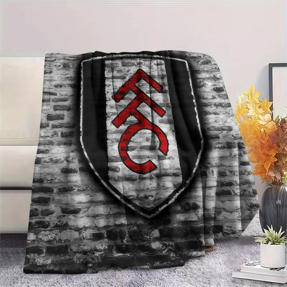 Fulham FC Flannel Blanket, High Quality Comfortable for All Seasons, Home Decor, Warmth and Comfort