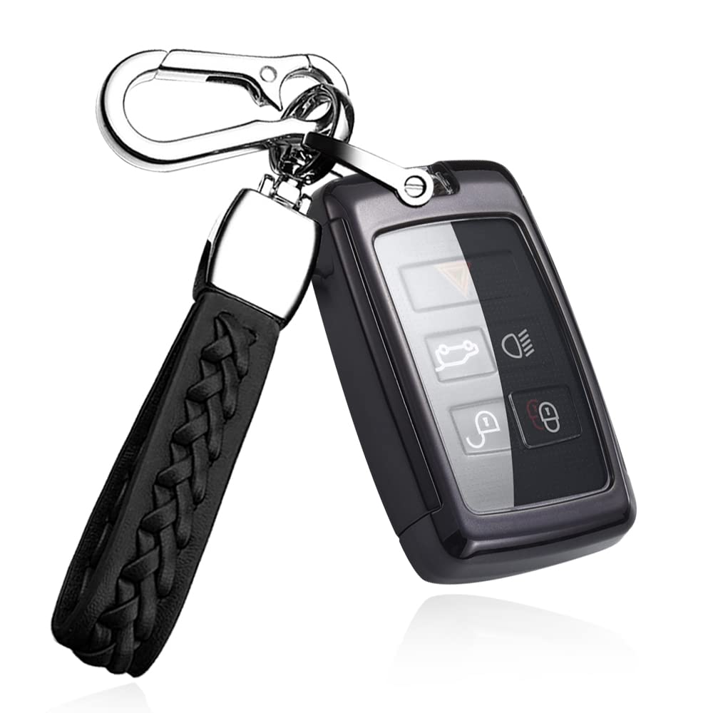 SANRILY Land Rover Key Case, Key Holder, Key Cover, Key Protection, Range Rover Evoque,