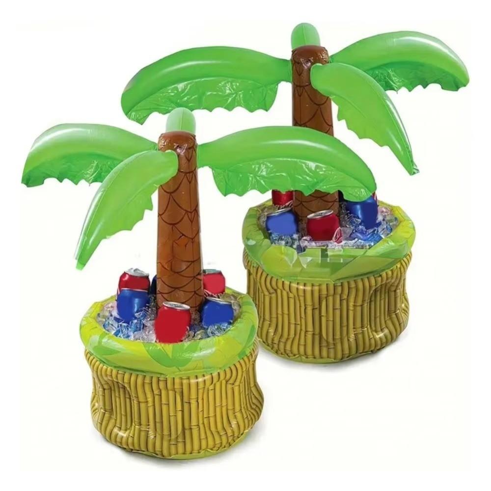 Inflatable Ice Bucket Cooler Pool Accessory Cactus Drink Cooler Drink Holder  Beach Party Supplies