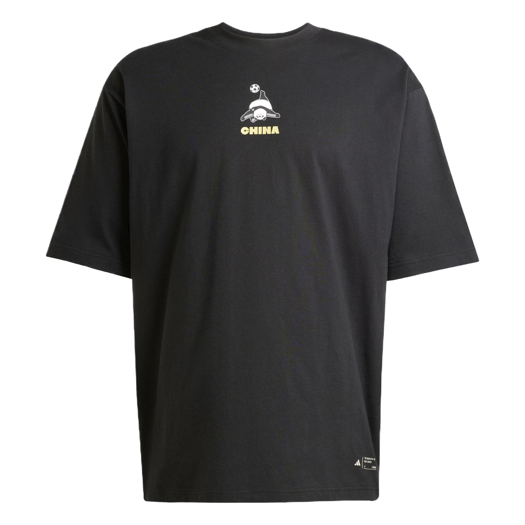 Adidas Originals Essentials Small Logo Summer Breathable Cotton Short Sleeve T-shirt Unisex Black JZ3270 M