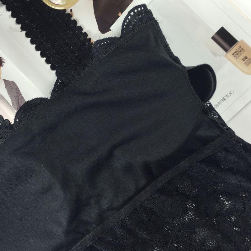 Korean Style Lace Padded Women's Tube Top Camisole