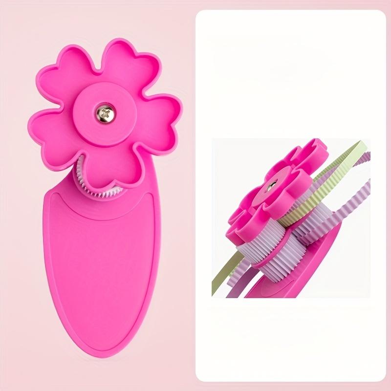 Wave Shaped Quilling Tool for Handmade Paper Art Easy-to-Use Plastic Roller for Effortless Wrinkle Effects Beginner-Friendly