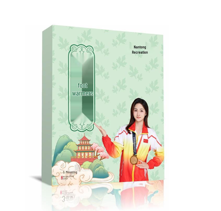 Mugwort Heating Patch: Winter Warmth for Feet, Hands, Soles, and Ankles.