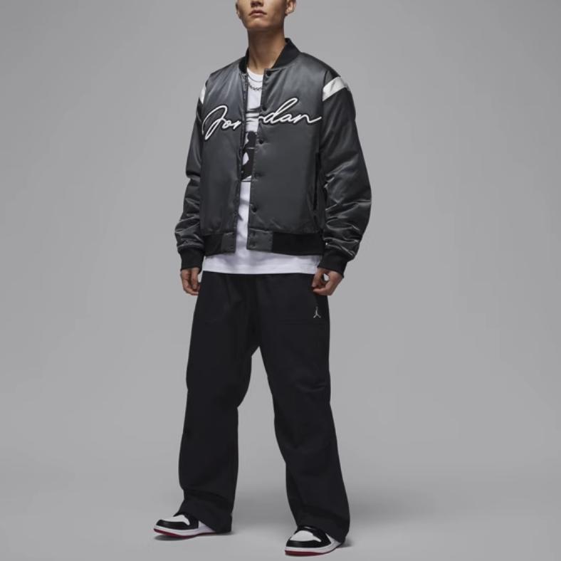 New Jordan MVP Athletic Trousers Men's Black/Sail White/Sail White HQ8136-010