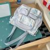 Schoolbagins College Style Cute Large Capacity Casual Backpack Female High School Student Junior High School Student Class School Bag Make-up Bag