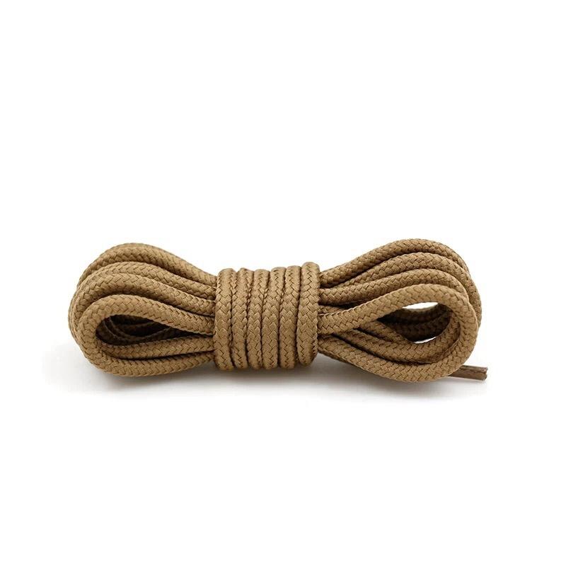 1Pair 21 Color Round Shoelaces Polyester Solid Classic Shoe laces Boots Sneakers Shoelace strings 90cm 120cm 150cm length
